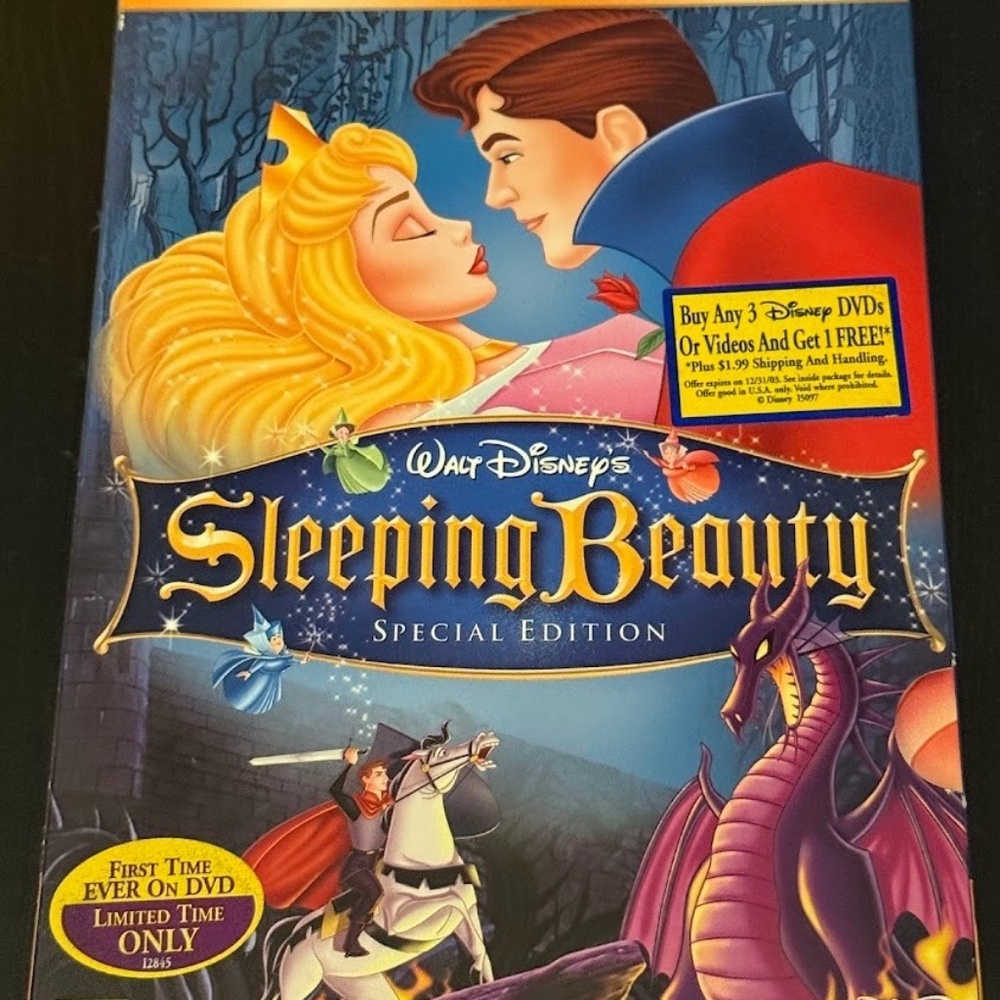 Disney Sleeping Beauty 2-Disc Set – First Time Ever on DVD Special Edition